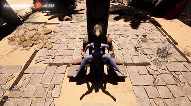 The Ancient Secret Statue Woke Up and Started Dominating Lara in a Rhythmic Motion – 3D Hentai Game. part 2