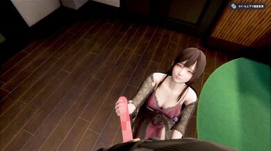 女神のような人妻に中出ししたあと、淫靡な制服プレイ