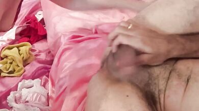 2583tec_POV_French Amateur-Sex in Satin Clothes and Lingerie
