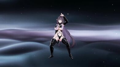 Thicc Elf VTuber Dances To KPop While Nude | Hentai MMD