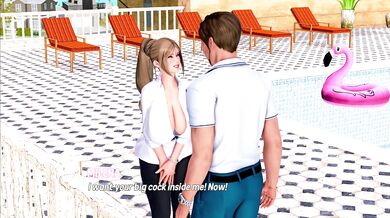 Max's Life Season 5 Cap 278 - Threesome With Two MILFs With Huge Tits And One Big Ass