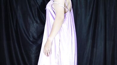 tight satin chafes skin while cock demands more, again and again