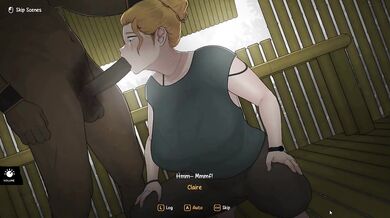 Hentai Game – Arrival of the Goddess - Slutty Hot Blonde Bombshell Gets Fucked by Black Warrior Tribe