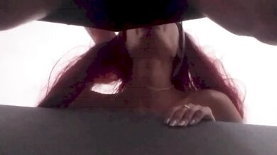 the throater's wild blowjob drains cum fast