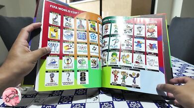 Unboxing Album Panini World Cup 2026 + Box of stickers (Jazziuu)