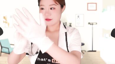 ASMR Hot Girl Doctor Role Play | Cranial Nerve Exam and Full Body Check Up