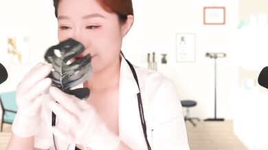 ASMR Hot Girl Doctor Role Play | Cranial Nerve Exam and Full Body Check Up
