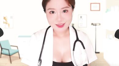 ASMR Hot Girl Doctor Role Play | Cranial Nerve Exam and Full Body Check Up
