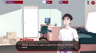Hot Landlady Showed Me Her Boobs - Red Brim Sex Game Part 1