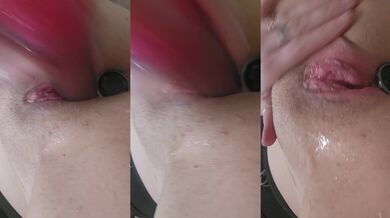 Pink toy n anal plug 2