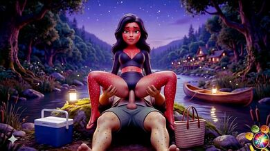 Cheating wife Moranguete takes her lover Batatudo’s anal Caught at the Park Married Moranguete gets eaten by Batatudo under the stars Moranguete cheat
