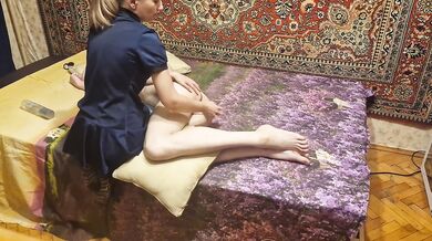 Anastasia Mistress fucking a slave with anal dildo submission man amateur homemade Sasha Earth