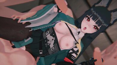 [Zenless Zone Zero] Miyabi's "DISCIPLINE BROKEN": Bound Fox Swordmaster & POV Sandwich DP (4K/60FPS)