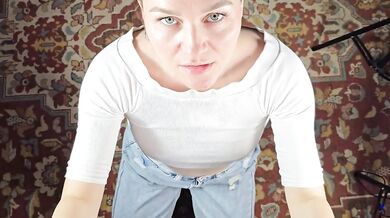 MY WIFE PLEASED ME WITH A DEEP BLOWJOB AND A LOT OF DROOL