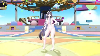 Pretty Please Hentai MMD | Elf VTuber Nude Strip Dance