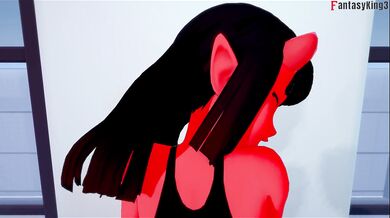 Meru the succubus POV bikini blowjob sex | Full & POV on patreon: Fantasyking3