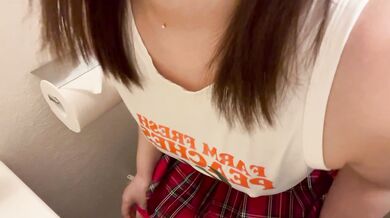 プライベート　トイレ　チアガール編