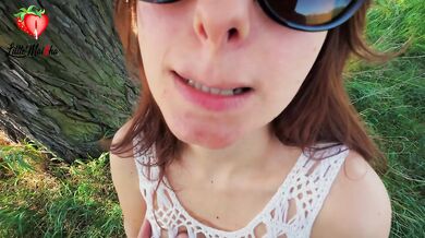 The bike trip ended with a blowjob, a fuck from behind and a handjob