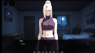 Ino Enjoys Cockriding Sex in Bedroom with Naruto Hokage - Hentai Uncensored xxx