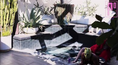 Sexy Luxury Vacation Pool Pegging