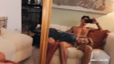 A very intimate evening at home