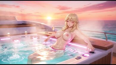 Tease On The High Seas