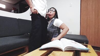 PART ONE: My partner gets turned on and wants me to fuck her... she lets me fill her with cum... we'll study this later