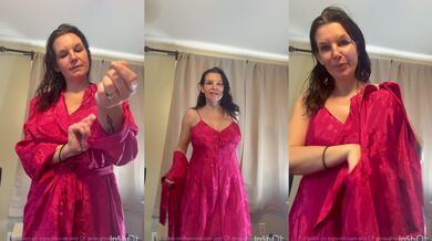 Do you like my satin robe