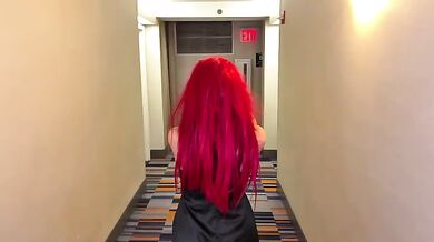 Public sex in hotel delicious ass