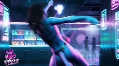 Neytiri being sensual - Avatar