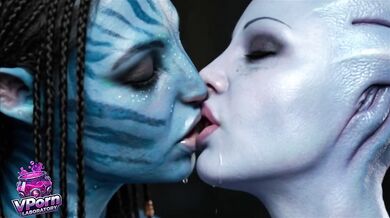 Neytiri being sensual - Avatar