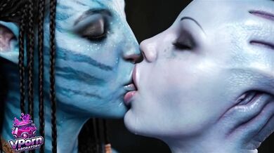Neytiri being sensual - Avatar