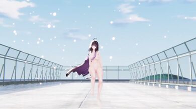 Nude Elf VTuber KPop Srip Dance | Wannabe MMD