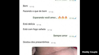Esposa pede DP em conversa do WhatsApp