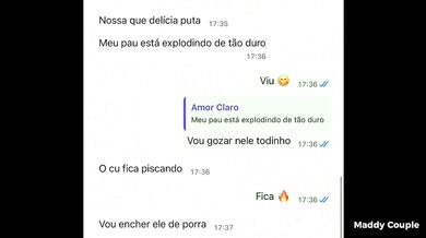 Esposa pede DP em conversa do WhatsApp