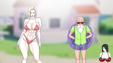 Roshi Fucking Android 18 While Krillin Not Home - Kame In 18 Full Game