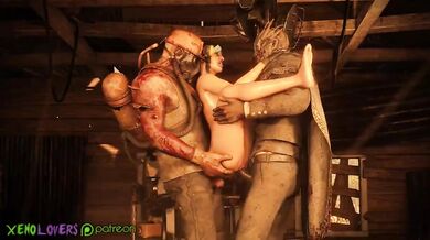 Haddie hides at the end of 2v8 but Trapper & Wraith find her! (Dead by Daylight)