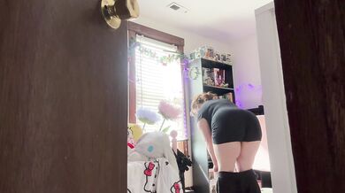 I caught my ROOMMATE watching me {POV Voyeur}