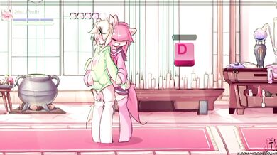 Max the ELF: ( ANIMATION ) _ FUTANARI - CHICAS experimentan nuevas POSICIONES PARA FOLLAR