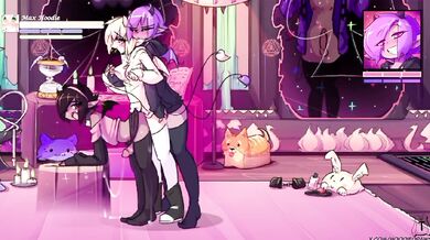 Max the ELF: ( animation ) _ FUTANARI - trío de chicas
