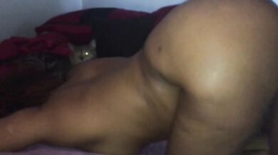 Step sis caught playing with her pussy gets a cream pie