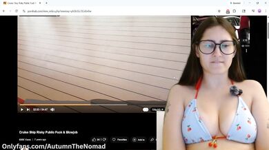 Livestream Reaction Cruise Ship Public Fuck & Blowjob