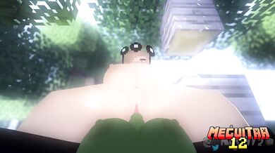 Livia X Cerena and a Secret Potion (Minecraft porn)