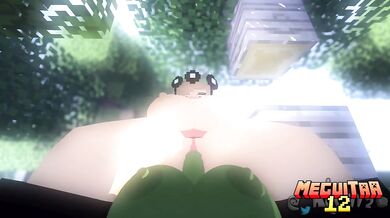 Livia X Cerena and a Secret Potion (Minecraft porn)