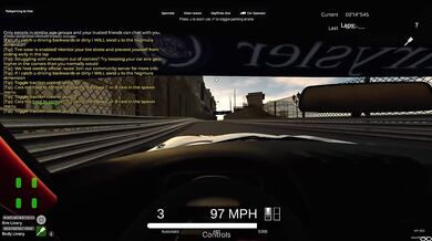 Ap's testing place Monaco lap