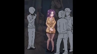 Hentai Game – Back Alley Tales - Horny Office Girl