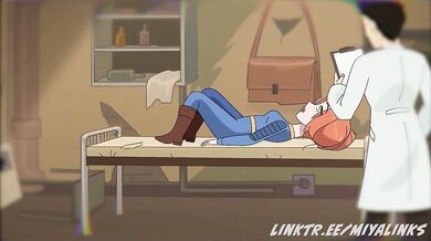 Fallout Parody: Redhead Vault Girl Gives a Blowjob Vault Trip checkup (2D Animation)