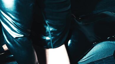 First He Fucks Me with a Dildo, Then He Penetrates Me with His Cock and Cums Profusely on My Suit