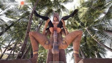 Lara Entered the Ancient Ruins and Awakened a Forbidden Power – 3D Fantasy Game. part 2