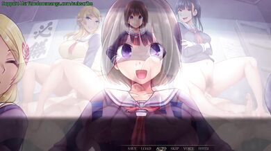 Amazing Facesitting Orgy Femdom Hentai Graduation Party